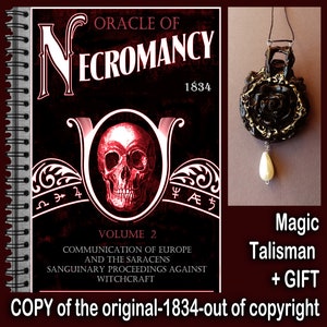 necromancy book, antique book occultism, esoteric, occult, black magic, dark academia, necromancer, sorcery, magick