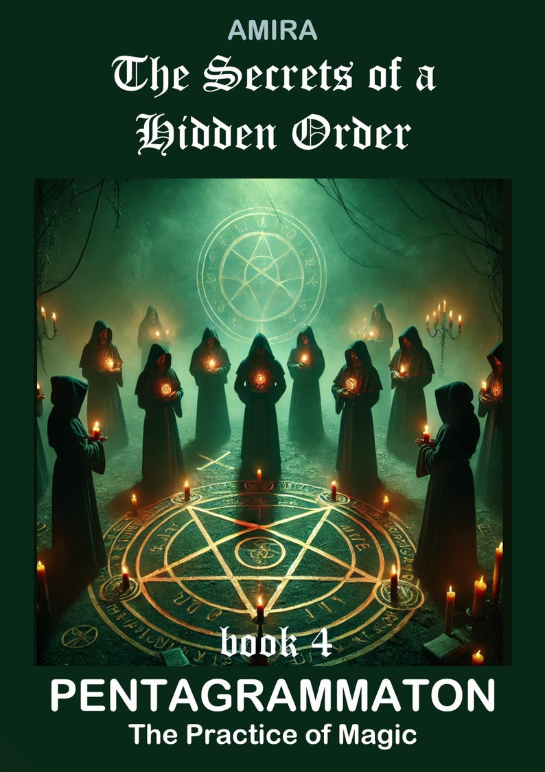 Magic Grimoire Book Esoteric Order Occultism Secret Societies Black Occult Antique Forbidden Knowledge Author Signed V4