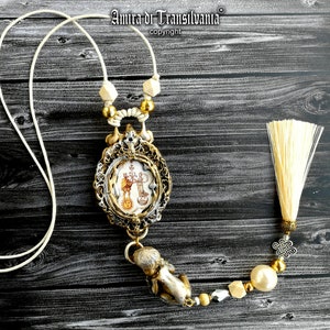 The Alchemist, Paracelsus Homunculus Amulet, Esoteric Knowledge Talisman, Alchemy Symbols Pendentif, Hermetic Philosophy