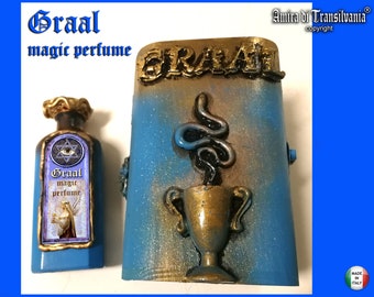 Custom Perfume Women Men, Eau de Parfume Magic Vintage Bottle Fragrances, Graal Essence Secret Formula Luxury Scent