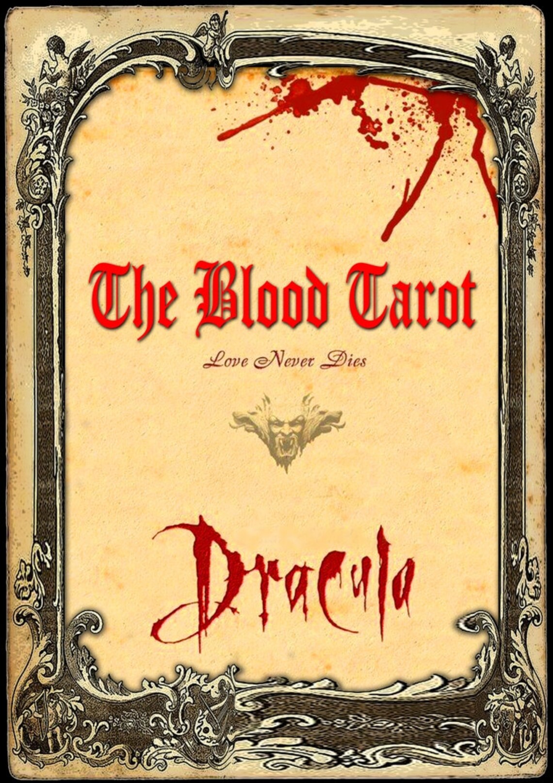 Dracula tarot cards deck rare limited edition vittorian love Etsy