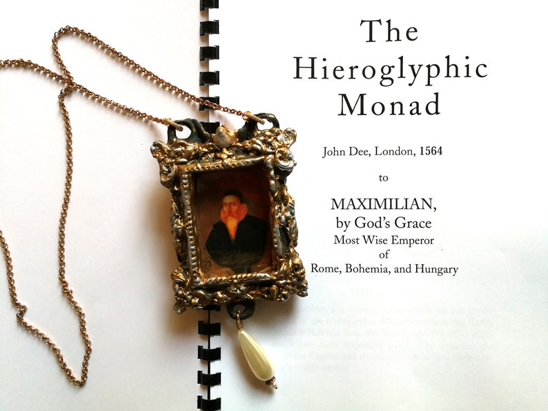 Magic Books, Witchcraft Antique Manuscript John Dee Occultist, Occult Ceremonial Black Magick Ritual Grimoire Monad Seal