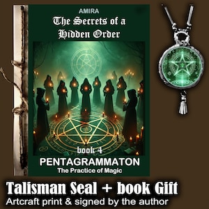 Magic Grimoire Book Esoteric Order Occultism Secret Societies Black Occult Antique Forbidden Knowledge Author Signed V4