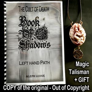 Left Hand Path, Book of Shadows Satanic Esoteric Grimoire, Occult Secret Societies Black Magic Ritual Satanist Luciferian