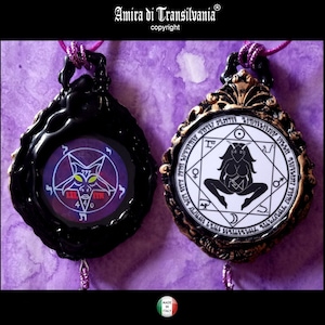 Lilith Goddess, Black Magic Ritual Spell Magick Sigil Amulet, Dark Feminine Seal Power Talisman Inverted Pentagram Star