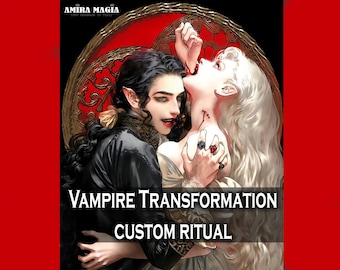 Vampire Mindset, Become Powerful Magical Person, Magic Custom Rite Dracula Transylvania, Seduction Tecniques Instruction Ritual