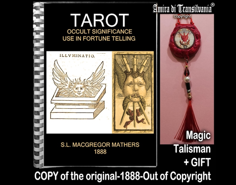 Antique Book Ancien Forbidden Knowledge, The Book of Thoth Aleister Crowley Tarot, Secret Societies Occultism image 1