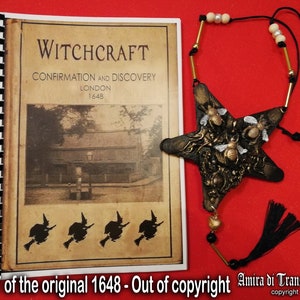 antique book witchcraft  original occult occultist black magic witch witches history rare dark grimoire talisman antiquarian collectible set