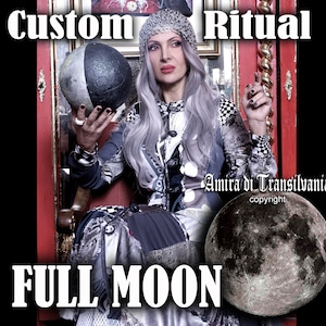 Full Moon Ritual, Powerful Spell, Get What You Want, Moonoloy Magick Phases of the Moon, Make a Wish Manifestation