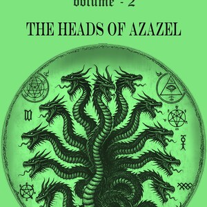 Antique Book, Occultism Magic Grimoire Azazel Manuscript, Qliphot Demon Hell, Magick Secret Societies Occult Order Ritual