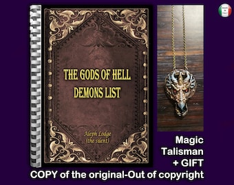 Satanisches Buch, luziferianisches Wissen, Esoterik-Satanismus, Luzifer-Satan Grimoire, Götter der Hölle, Teufels-Ritual