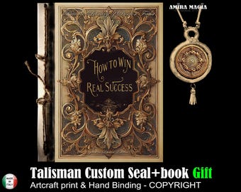 Antiek boek, magisch grimoire-manuscript, Hidden Secrets Life Gateway Succes Money, Secret Societies Forbidden Knowledge