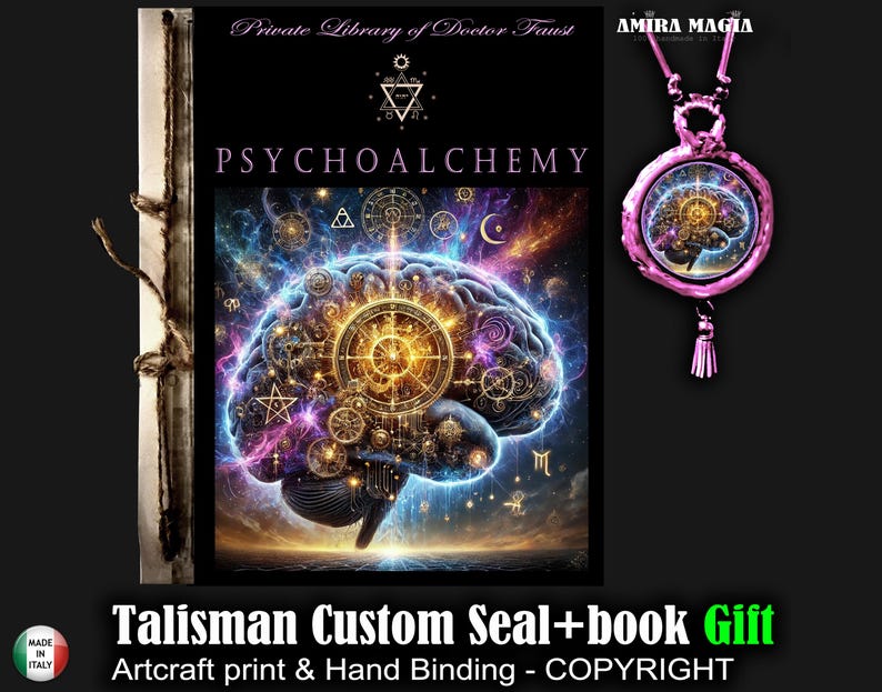 Psychology Book, Esoteric Alchemy Manual Mindset Forbidden Knowledge, Magic Occult Secret Societies