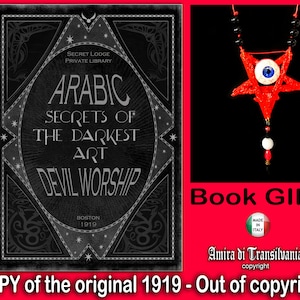 Antique Book, Occult, Occultism, Arabic Black Magic, Witchcraft, Dark Grimoire, Magick, Esotericism,  Devil Worship,
