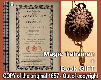 Antique Book, Goetia Occult Magic Esoteric Kabbalah Book, Cabalistic Hebrew Jewish Manual, Magick Secret Societies Ritual