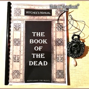 Book of the Dead, Magic Esoteric Necromancy Witchcraft Grimoire, Magick Occult Secret Societies, Forbidden Knowledge