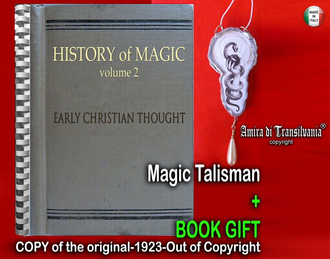 Antique Book History of Magic Christian Esoteric Witchcraft Witch ...