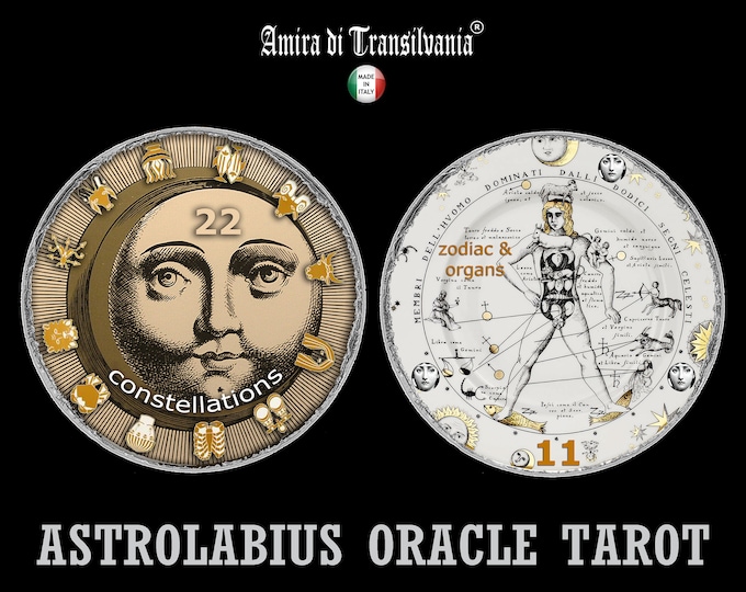 Constellation Map, Astrolabes, Astrology Tarot Cards, Astronomy Round cards, Celestial, Oracle, Divination, Horoscope