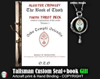 Libro antiguo, Antiguo conocimiento prohibido, El libro de Thoth, Tarot de Aleister Crowley, Sociedades secretas, Ocultismo