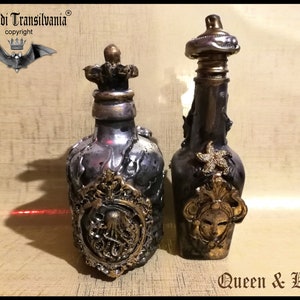 Spell Jar, Altar Decor Decoration Apothecary Vintage Bottle, Magic Potion Witch Witchcraft Ritual Love Sorcery Mason Jar