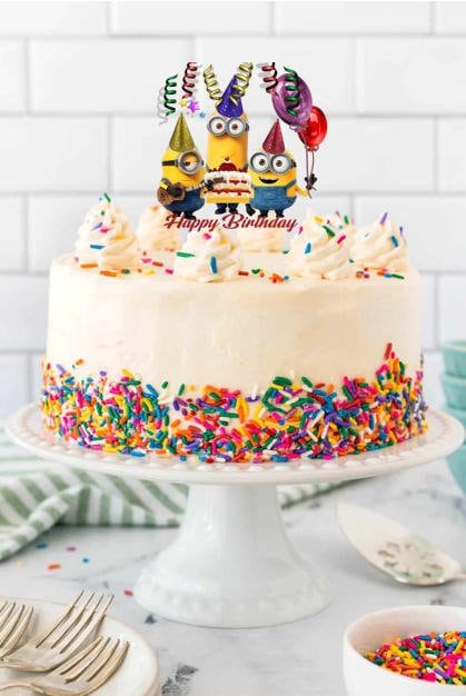 minion cake mold