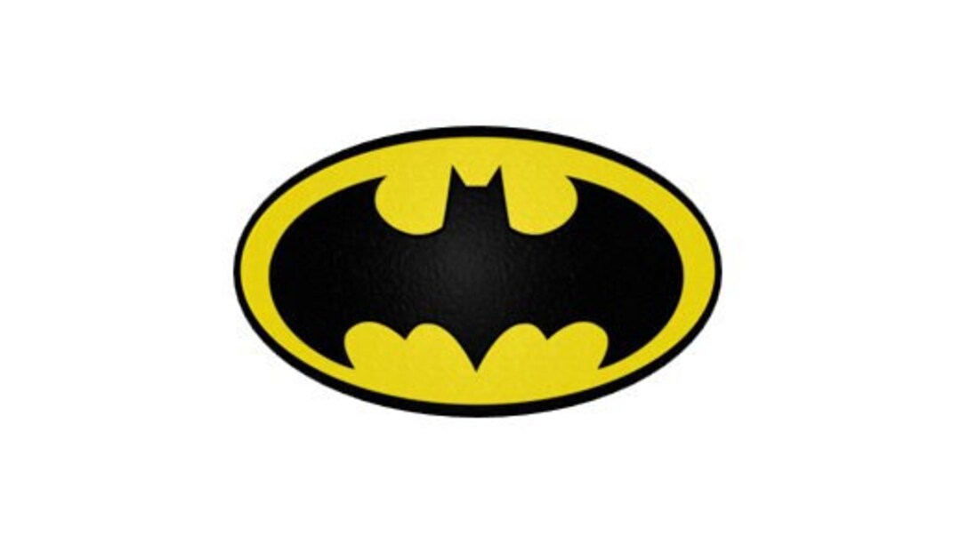 Batman Logo Edible Icing Sheet Cake Topper - 10x6cm - Etsy
