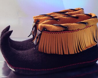 Halloween shoes. Elven slippers. For men and boys. 100% original elven shoes. Christmas cosplay.