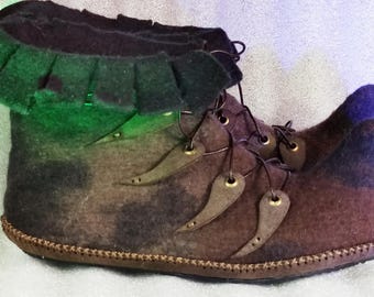 Shoes for Shrek costume. Cosplay.