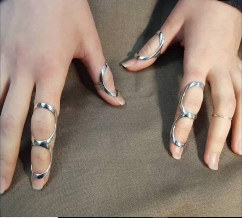 Arthritis Finger Splint for Bending Sideways Lateral Deviation Sterling