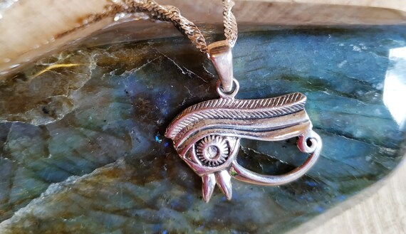Turkish Eye Necklace. EGYPTIAN Necklace. Eye of Horus Necklace. THOT Necklace. Sterling Silver Necklace. Women s Necklace. Jewelry Women. Boho Necklace. Unisex Etsy Australia