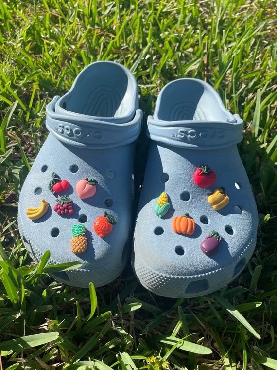 Crocs Jibbitz Fruit Shoe Charm Badges 3 Pack