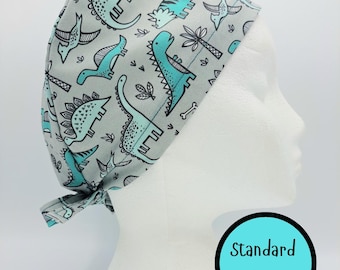 Dinosaurs Scrub Hat Cap