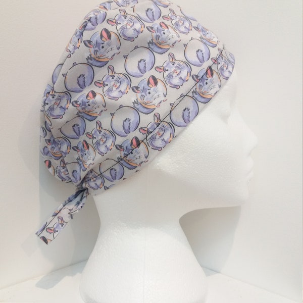 Chinchilla Butts Scrub Hat