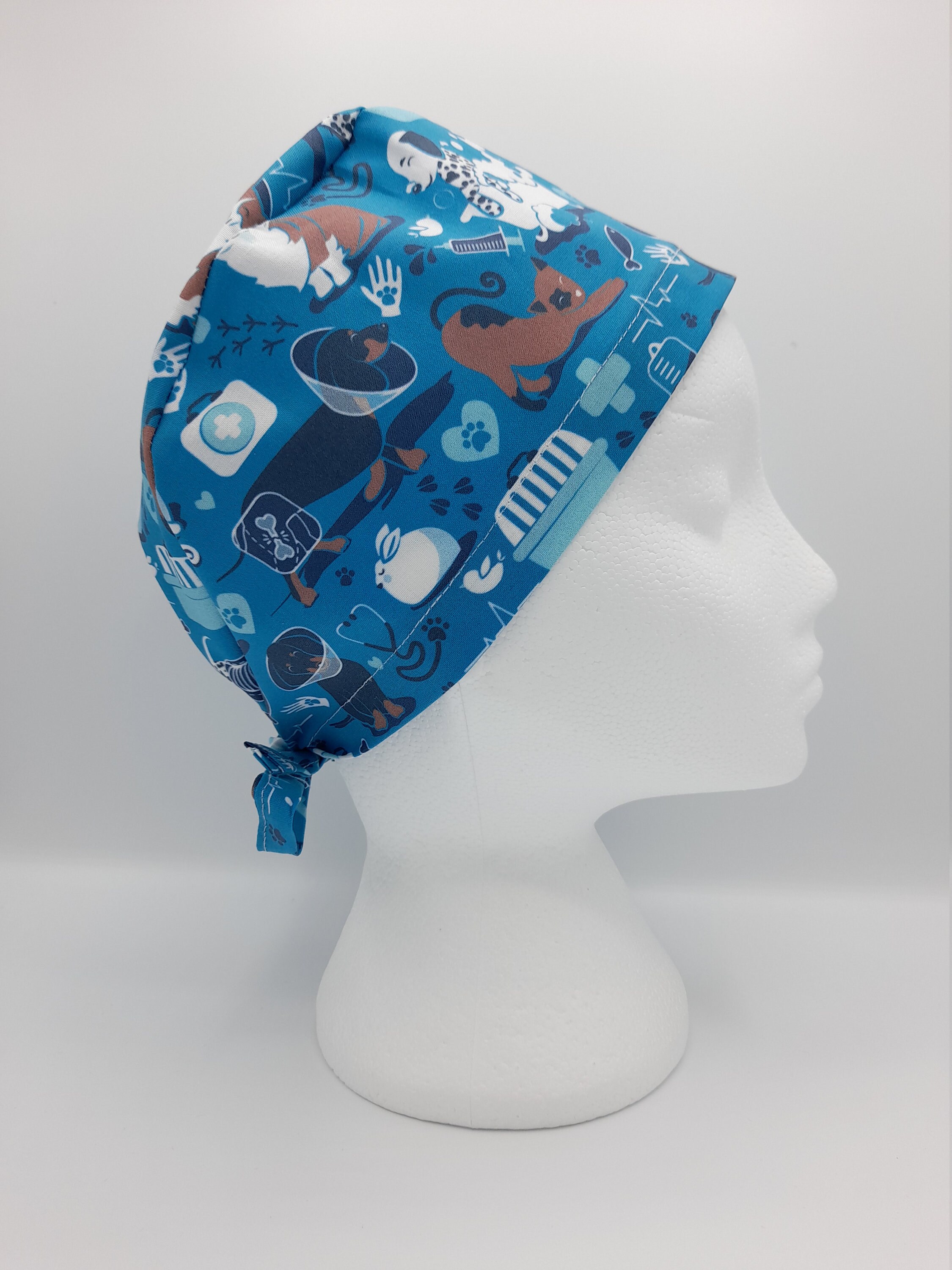 Vets and Pets Blue Scrub Hat