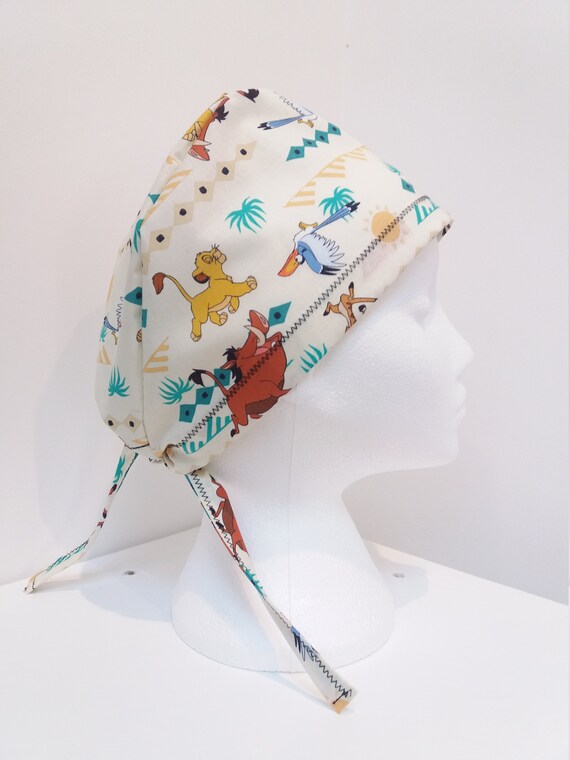 lion king scrub cap