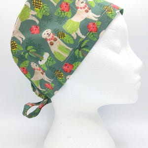 Hula Retrievers Scrub Hat Cap