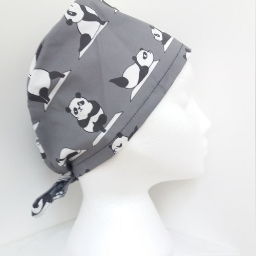 TheScrubHatShop Yoga Panda Scrub Hat