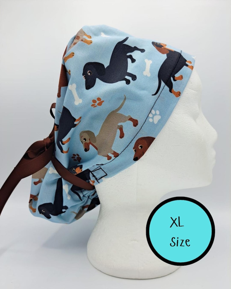 Dachshund Scrub Hat Cap image 2