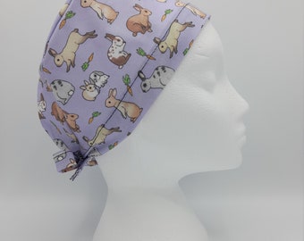 Rabbits Scrub Hat