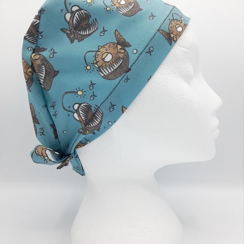 Cranky Fish Scrub Hat | Etsy Canada