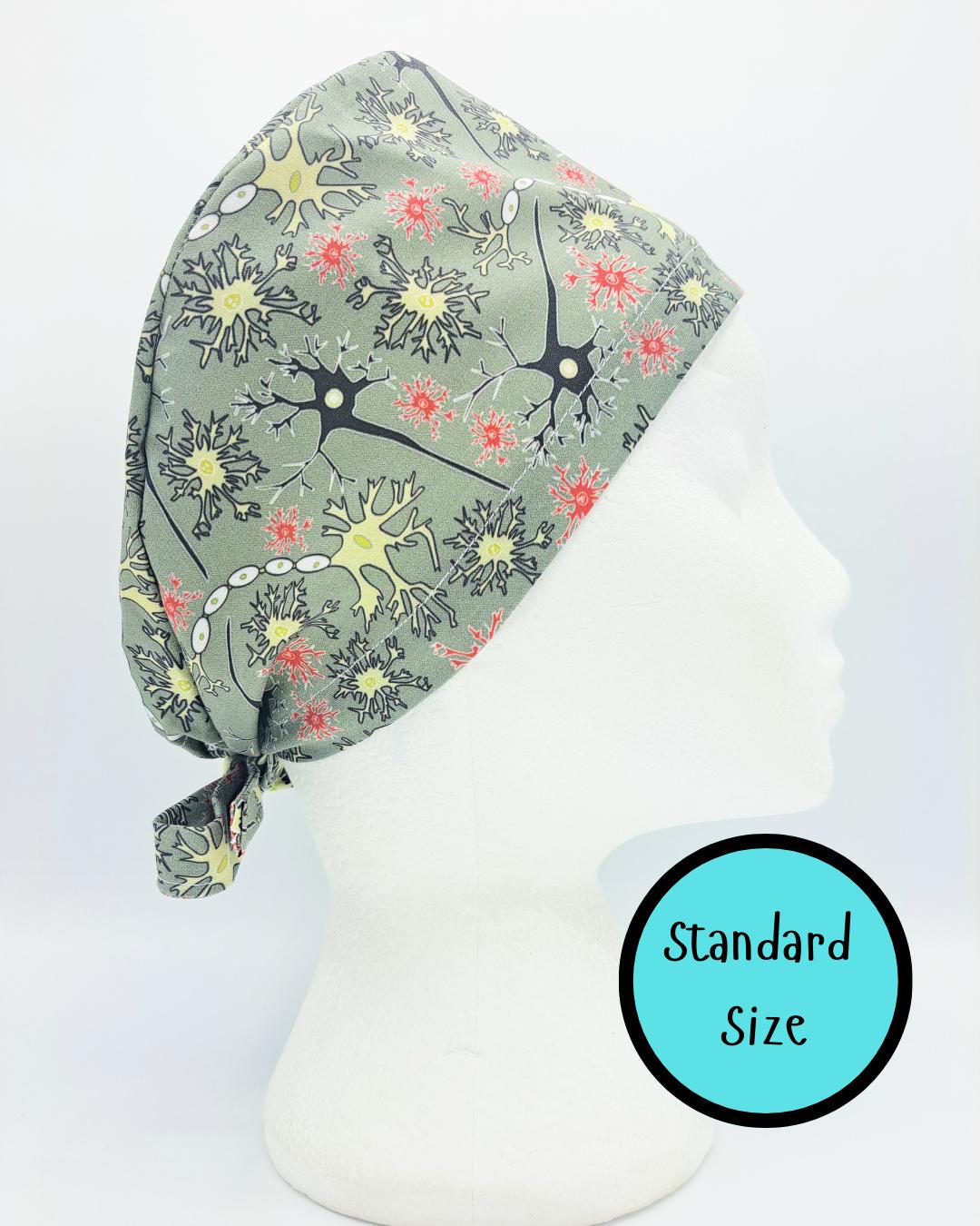 Neuron Cap Neurons Scrub Hat Cap - Etsy UK
