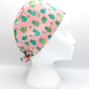 Cat-cus Scrub Hat Cap