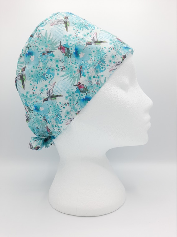 Hummingbird Scrub Hat Etsy