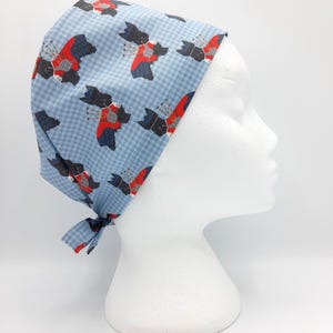 Scottie Dogs Scrub Hat Cap