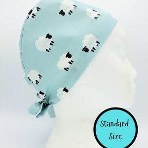 Sheep Scrub Hat Cap