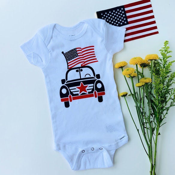 Labor Day Baby Boy Onesies® Made in the USA. Baby Boy Etsy Australia