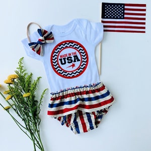 patriotic baby girl clothes