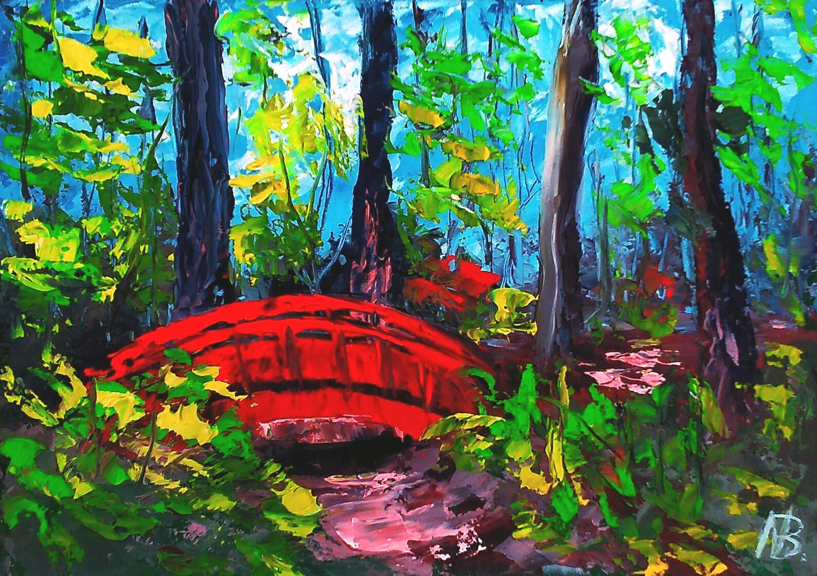 National Park Painting Alabama Wall Art MonteSano Park Etsy