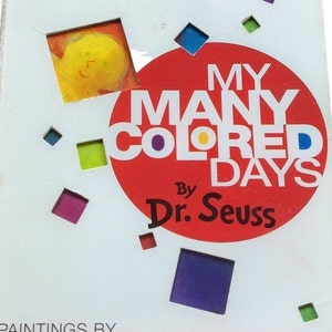 Meine vielen farbigen Tage von Dr. Seuss ~ Dr. Seuss Books ~ Kinderbücher Vintage