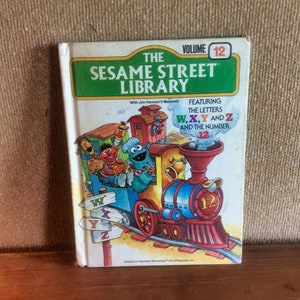 The Sesame Street Library Vol 12 Letters WXY & Z Number 12 Jim Henson 1978